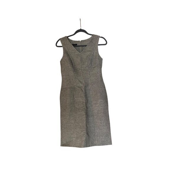Talbots Dresses & Skirts - Talbots Gray NWT Vneck Sleeveless Dress Womens 6P